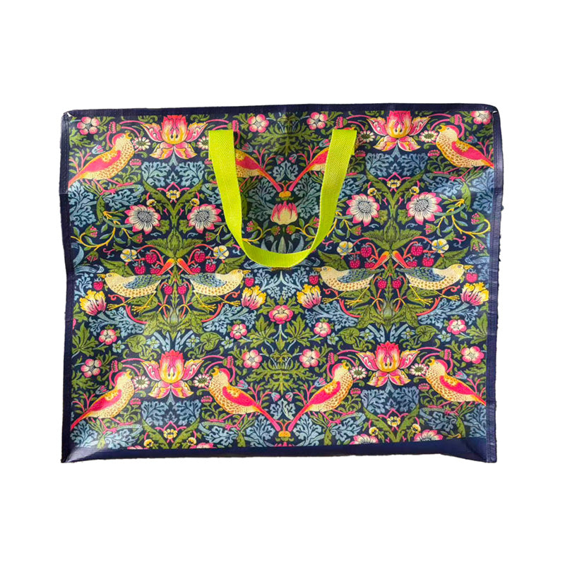 William Morris Laundry & Storage Bag with elegant floral design