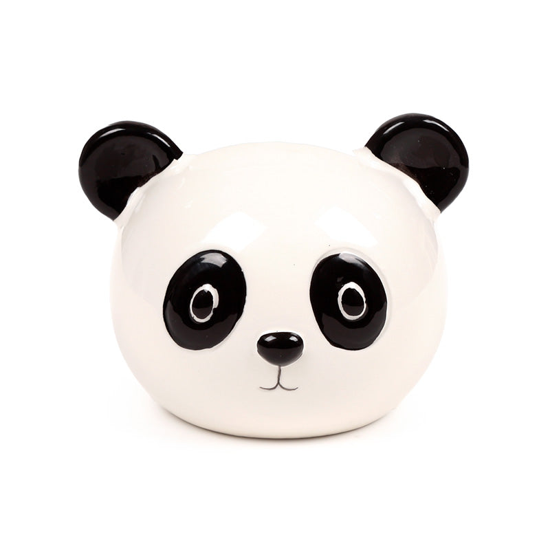 Adoramals Susu the Panda Ceramic Money Box with coins
