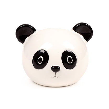 Adoramals Susu the Panda Ceramic Money Box with coins