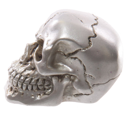 Decorative glossy skull ornament