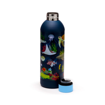 Stylish Marine Kingdom Insulated Drinks Bottle