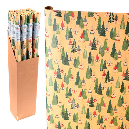 Charming Christmas Wrapping Paper Roll