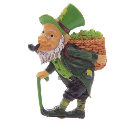 Lucky Leprechaun Souvenir Magnet with intricate detailing