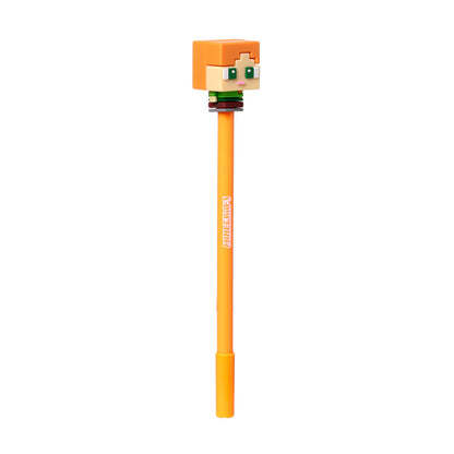 Group of Minecraft-themed stationery items