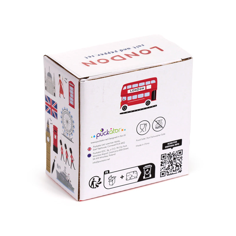 Stylish Salt & Pepper Set featuring London Landmarks