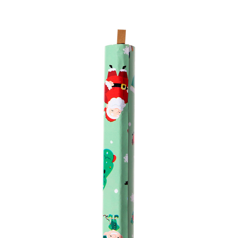 Sustainable Christmas Jingle Bunch Wrapping Paper Roll