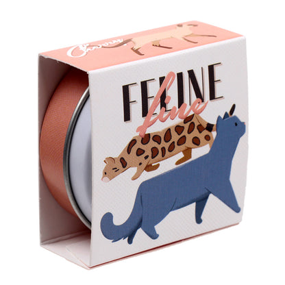 Feline Fine Cats Lip Balm in a Tin - Cat Decor Accent
