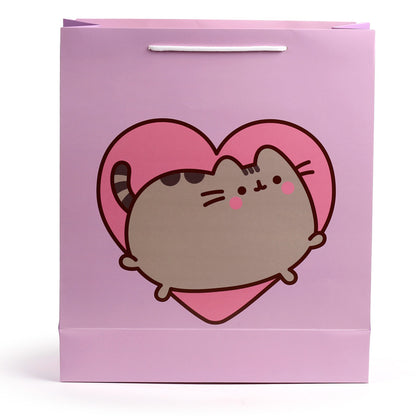 Charming Pusheen the Cat Heart Gift Bag