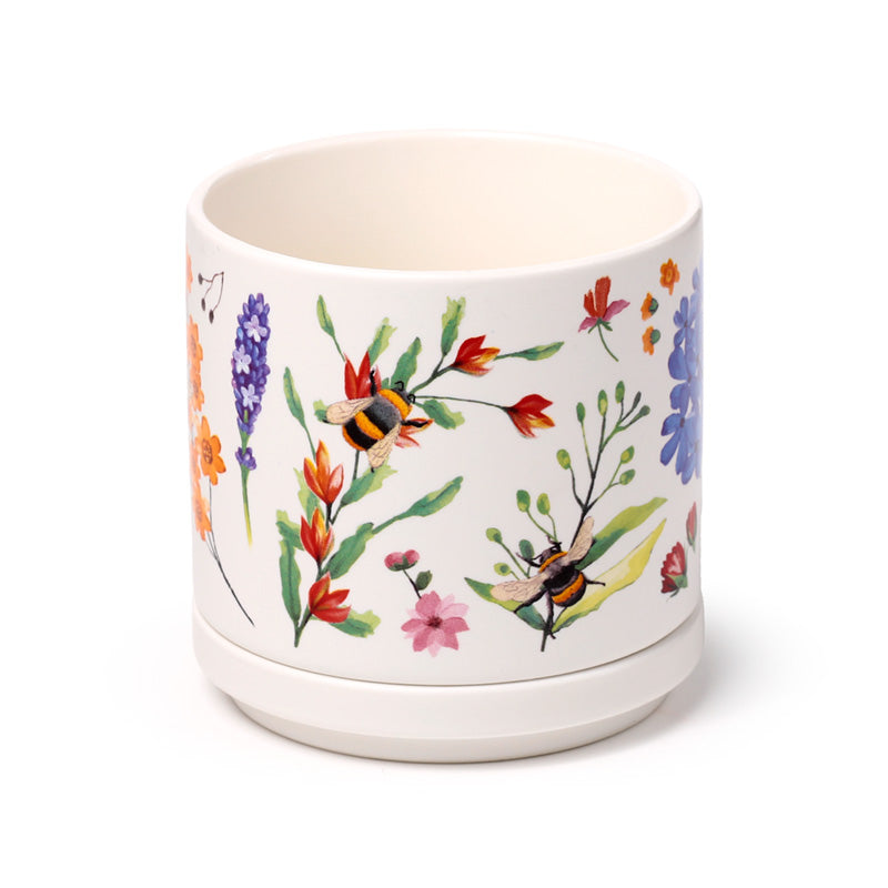 Nectar Meadows Mug with Floral Design