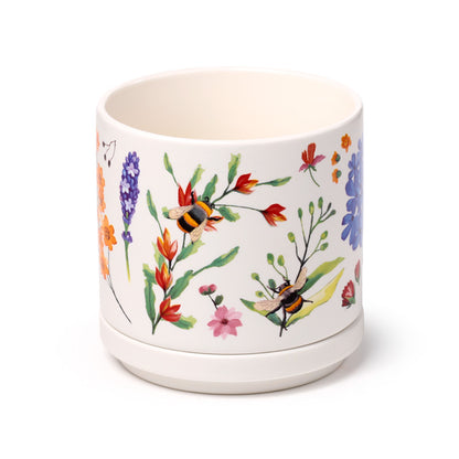 Nectar Meadows Mug with Floral Design