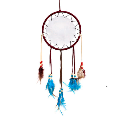 Dreamcatcher featuring a majestic wolf design