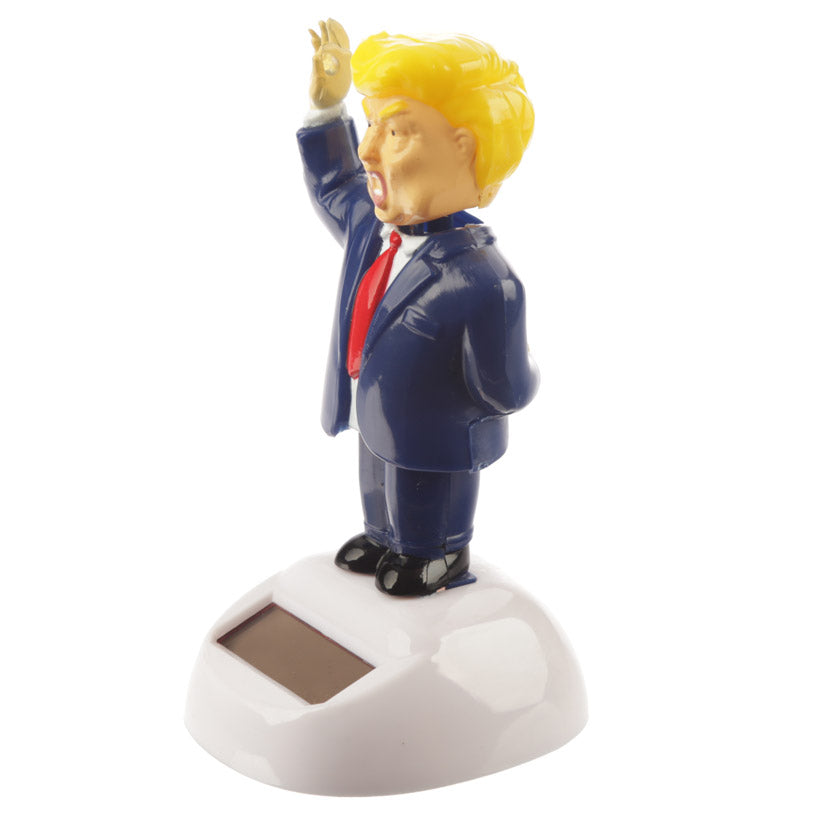Charming solar-powered collectible for home decor