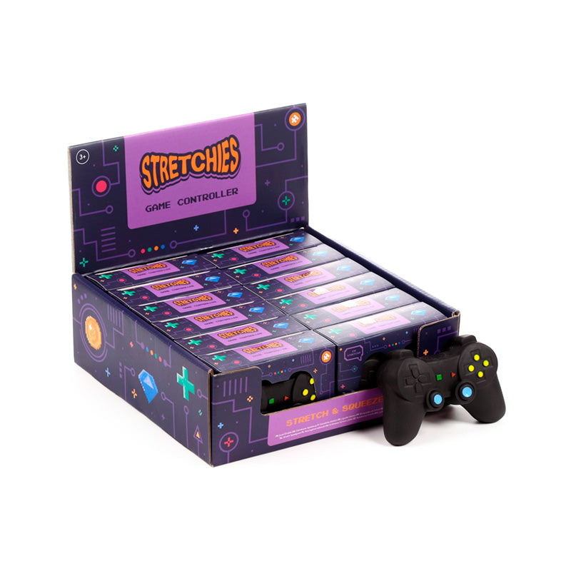 Game Over Stretchy Stress Fidget Toy in game controller shape