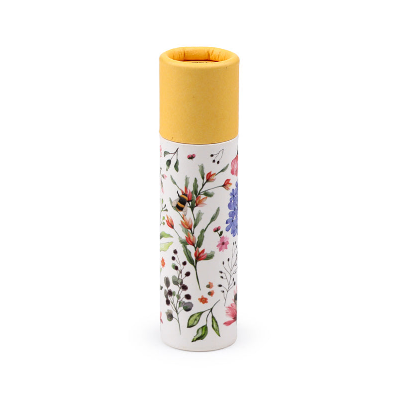 Close-up of Nectar Meadows Lip Balm with Orange Blossom scent