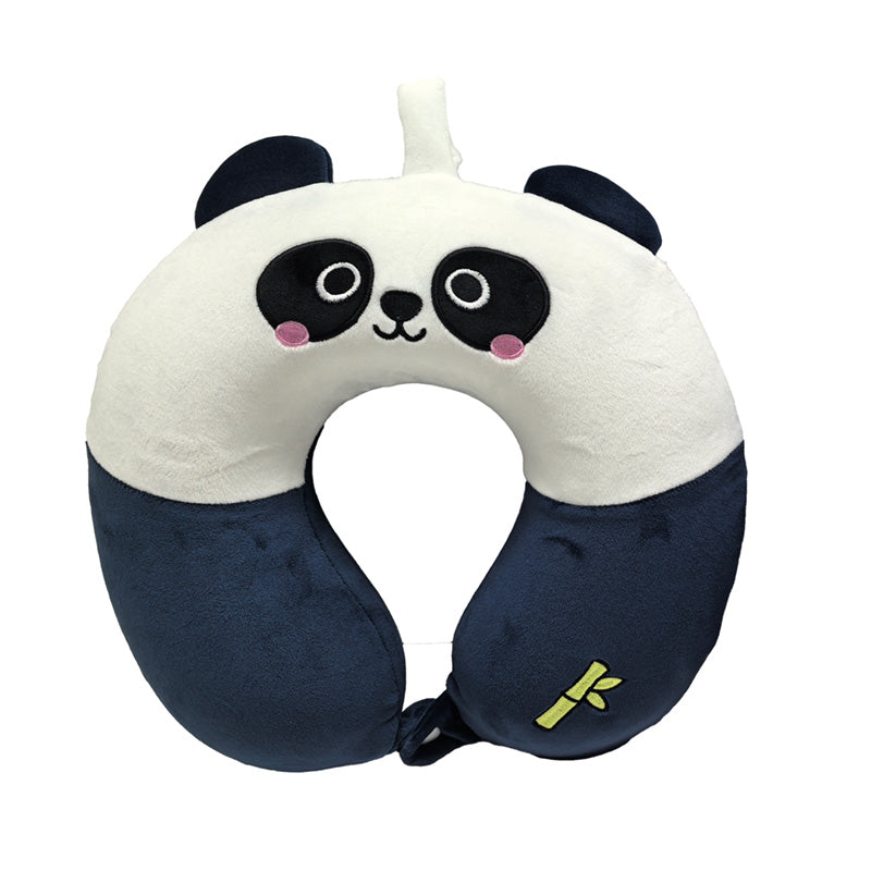 Adoramals Panda Plush Memory Foam Travel Pillow