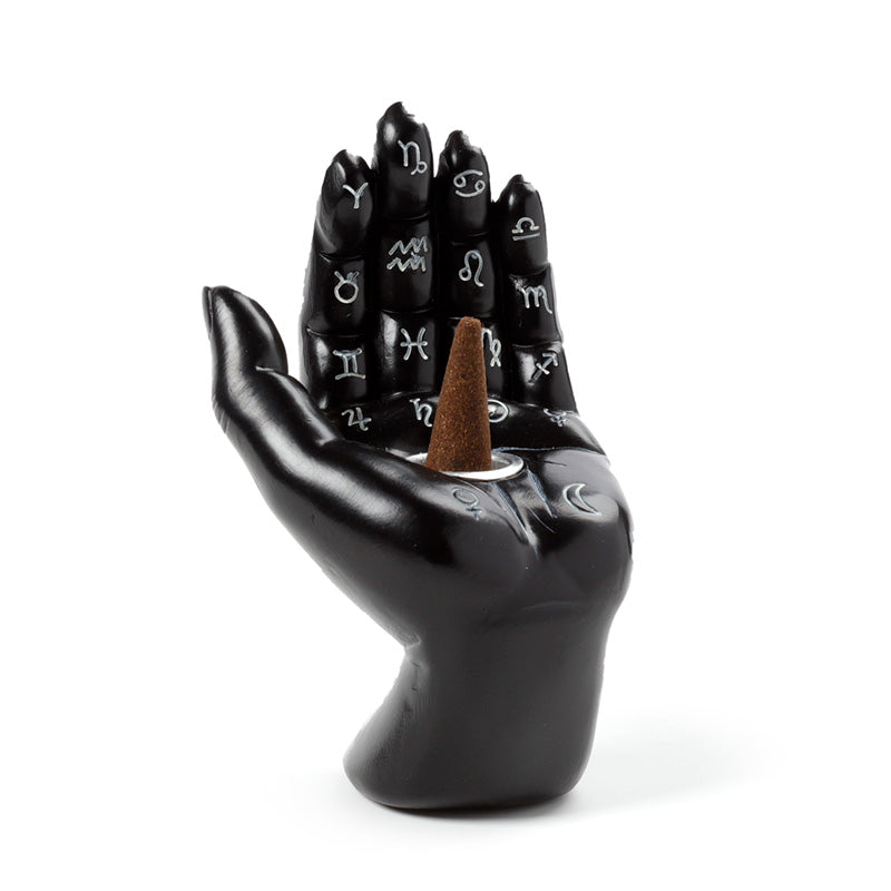 Intricate Tarot Hand Palm Incense Burner