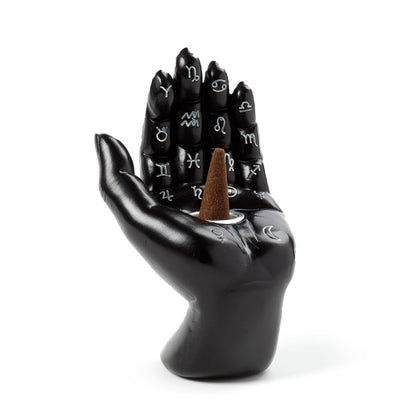 Intricate Tarot Hand Palm Incense Burner
