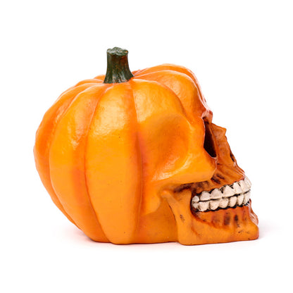 Pumpkin Skull Decorative Ornament as a gift