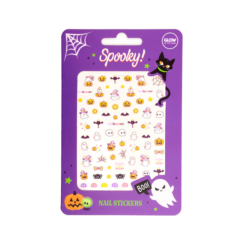 Fun and eerie Spooky Nail Stickers